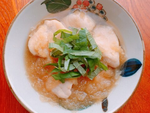 鶏肉のみぞれ煮